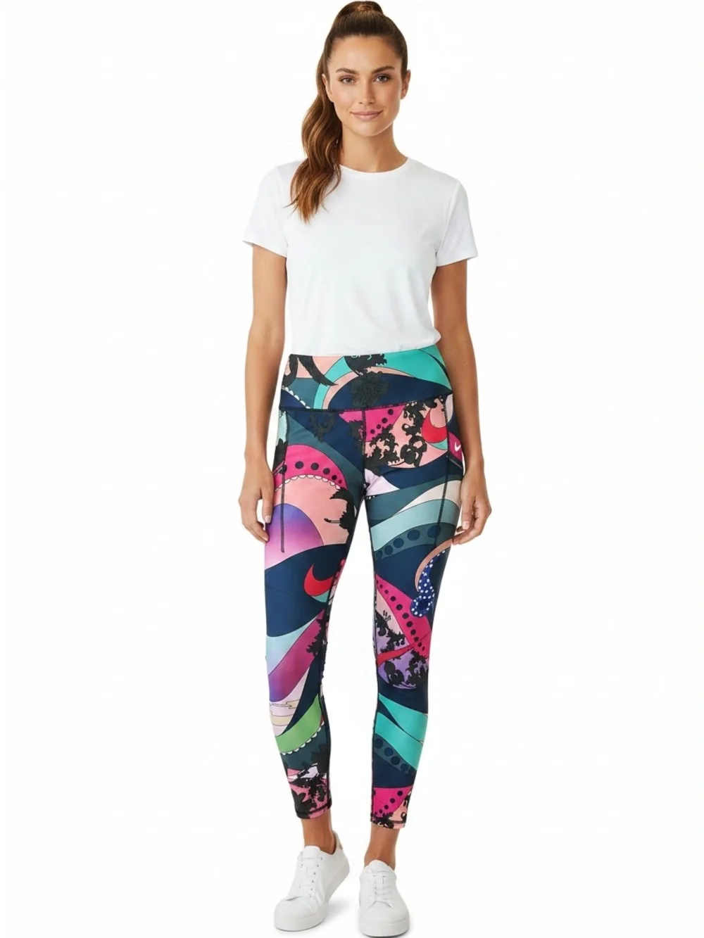 Nike Print Leggings Size M